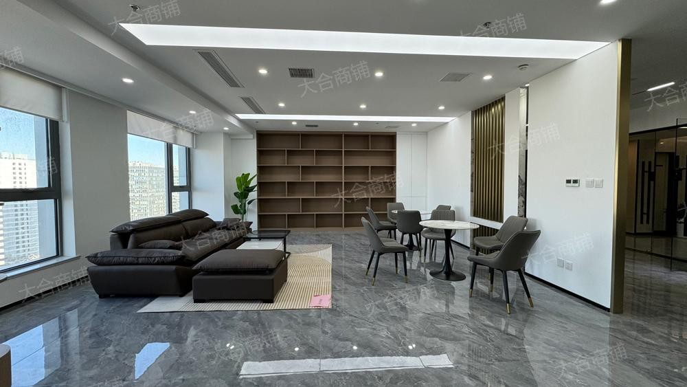 高新区 工业南路 中垠广场 纯写字楼 566m² 750万 精装修 送车位